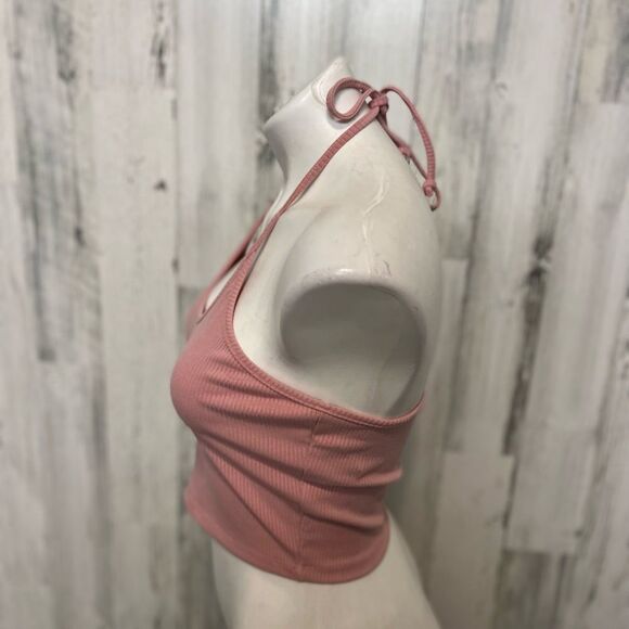 Pink strapless top - Picture 3 of 8